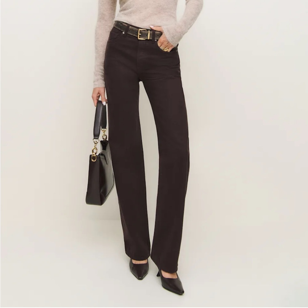 Reformation Val 90s Mid Rise Straight Leg Jeans Size 24